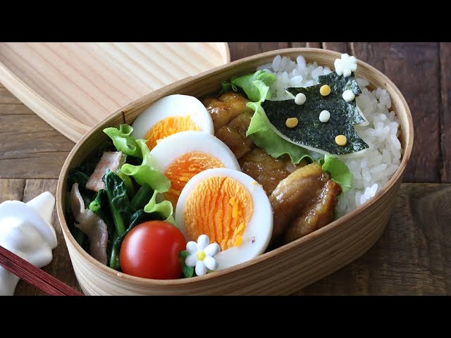 【お弁当】簡単３品おかずの照り焼きチキン弁当の作り方bento＃553