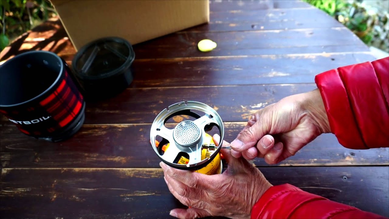 JETBOIL　MiniMo　TEST　開封とテスト ジェットボイル　ミニモ