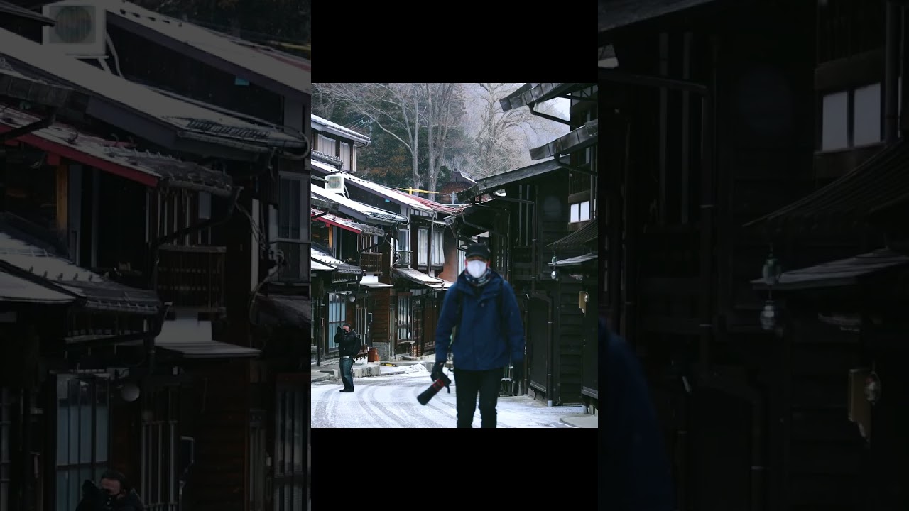 江戸の情景が残る雪景色 #shorts