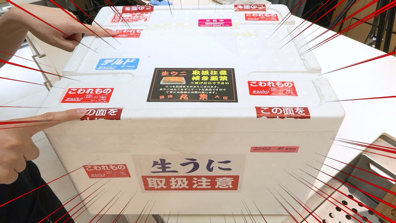 1つ10万円の『港区うに』となるものを買ってみたらヤバすぎた！！！