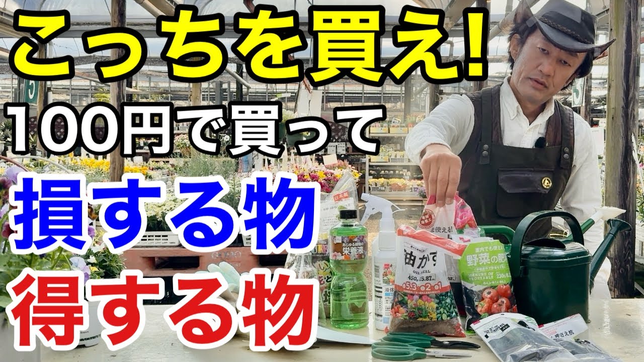【絶対損しない】100均で買うべき商品はズバリコレです！　　【カーメン君】【園芸】【ガーデニング】【初心者】
