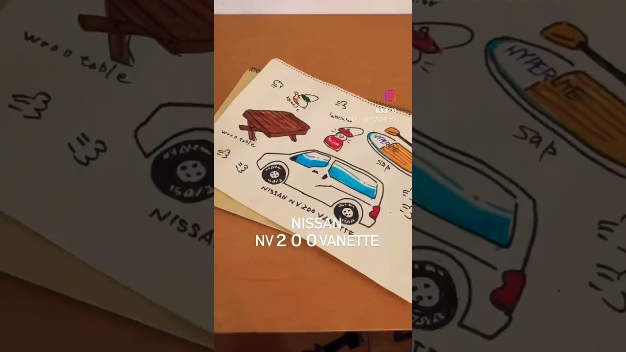 日産NV200で何処にでも行ける。山でも海でも仕事でも。そんなYoutube動画公開中。