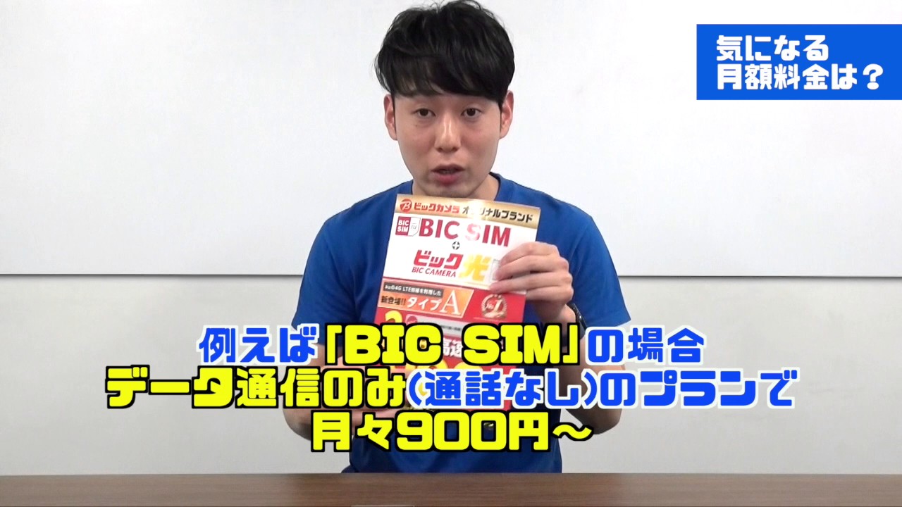 【BIC SIM】話題の格安SIM、実際のところどうなのかを解説！