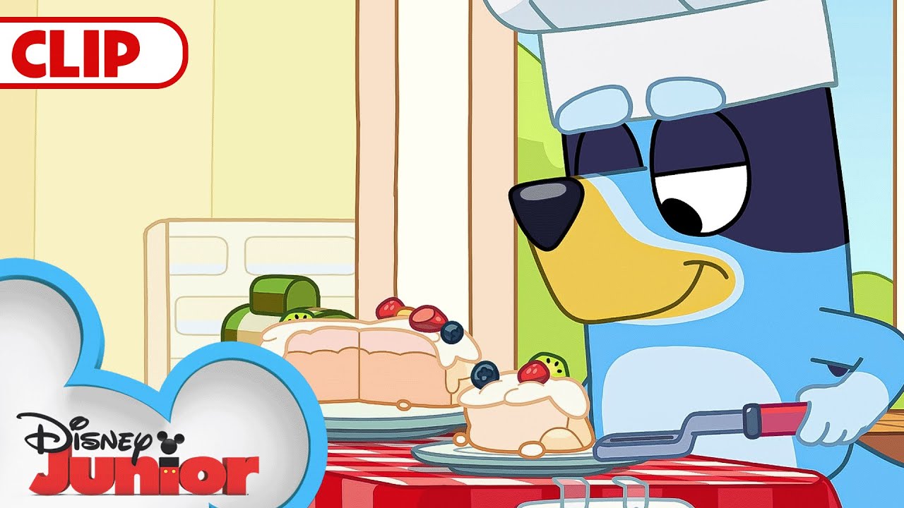 Bluey Season 3 Episode 17 "Pavlova" Episode Clip | @disneyjr