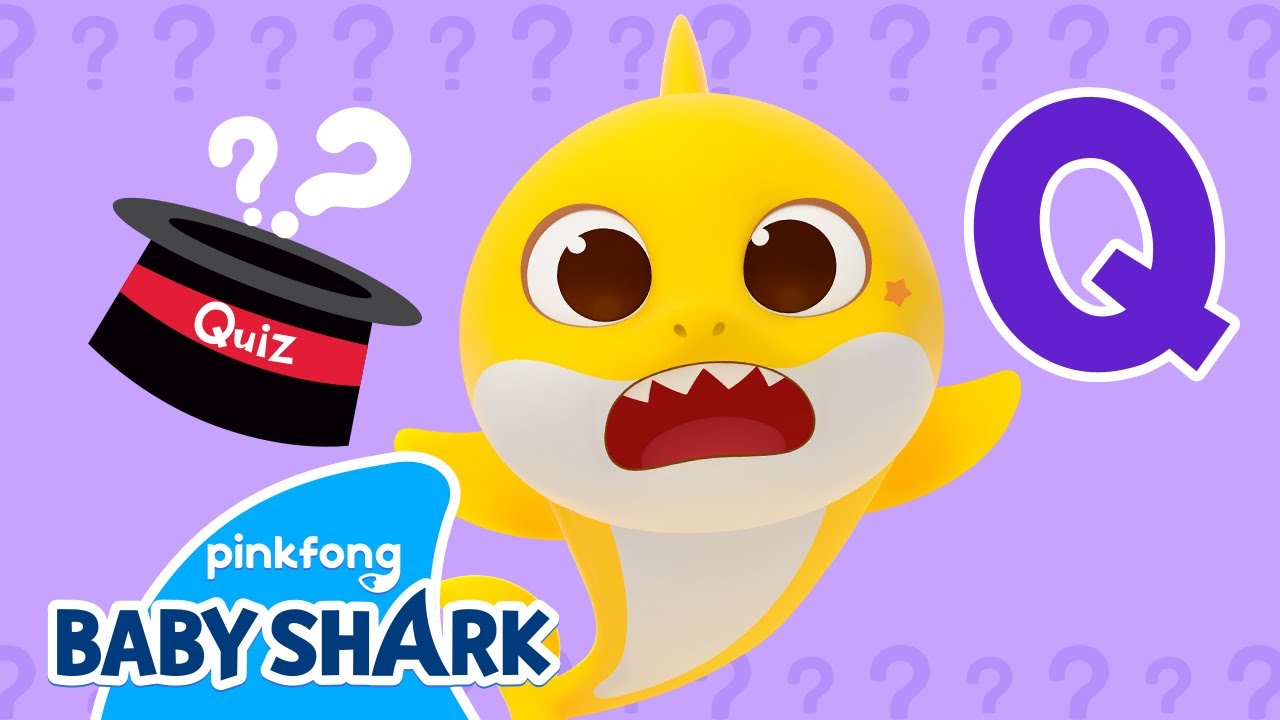 ❓Questions and Quiz - Letter Q | Baby Shark's ABC Song | Learn ABCs with Baby Shark Official