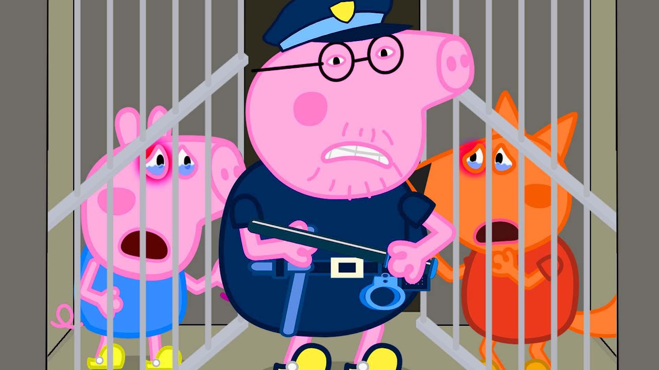 Oh no, Daddy Pig is not a thief | Peppa Pig Funny Animation